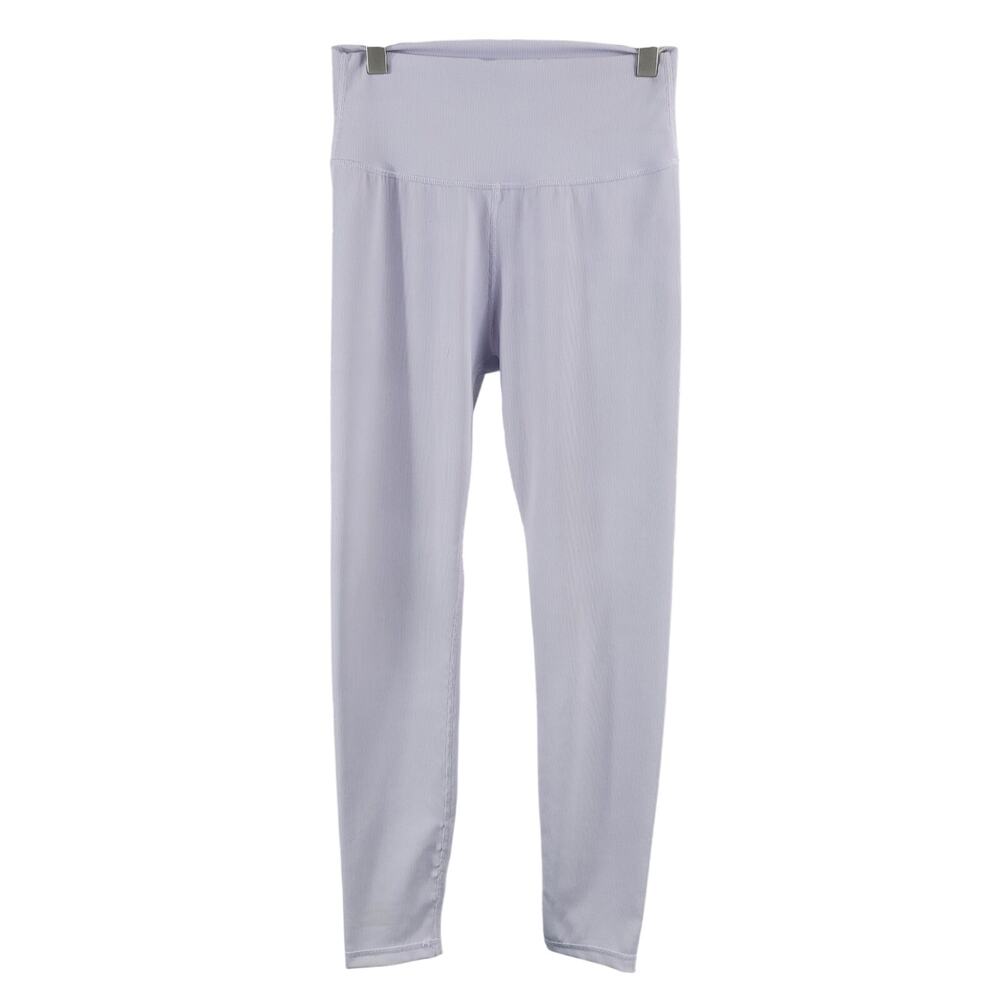 Wilo Base Ribbed 7/8 Legging Lilac Size Medium